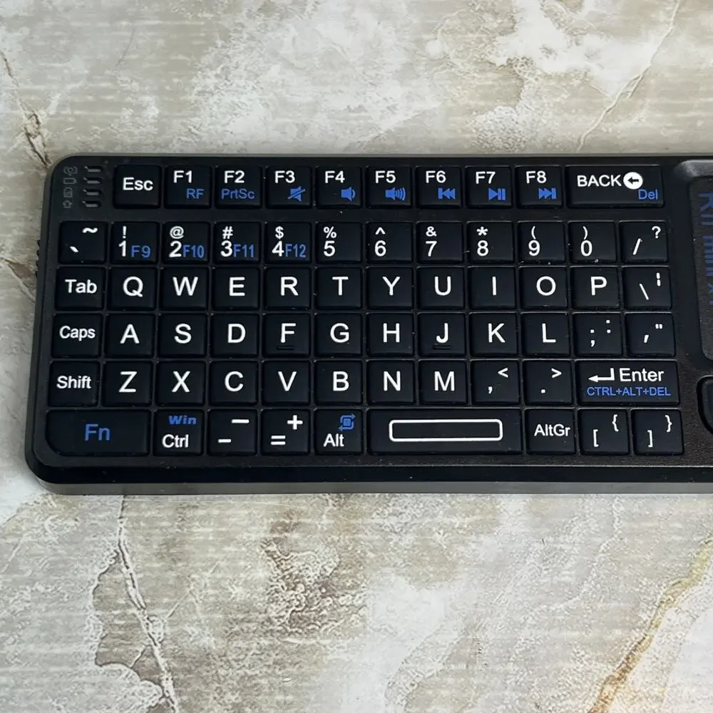 Rii RT-MWK01 Mini X1 Keyboard FOR PARTS or REPAIR - UNTESTED